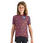 Sportful Checkmate Short Sleeve Jersey Lila 10 Years Pojke