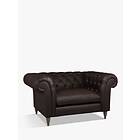 John Lewis Cromwell Chesterfield Leather Sofa (2-seater)