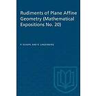 P Scherk, R Lingenberg: Rudiments of Plane Affine Geometry