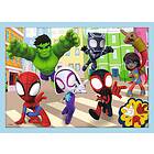 Trefl Disney Marvel Pussel Spidey and His Amazing Friends 4-in-1