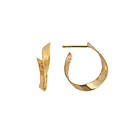 Stine A. Twisted Hammered Earring Left