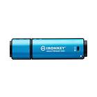 Kingston USB 3.2 Gen 1 Ironkey Vault Privacy 50C 8GB