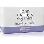 John Masters Organics Lavender Rose Geranium & Ylang Soap 128G