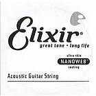 Elixir 14123 Phosphor Bronze Single Acoustic Guitar NANOWEB 023