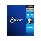 Elixir Electric Nickel Plated Steel Polyweb 9-42