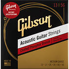 Gibson Coated Phosphor Bronze Acoustic Guitar Strings Medium