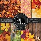 Crafty as Ever: Fall Scrapbook Paper Pad 8x8 Scrapbooking Kit for Papercrafts, Cardmaking, Printmaking, DIY Crafts, Nature Themed, Designs, 