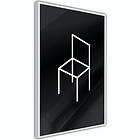 Artgeist Poster Affisch Chair A3-POprp0772l_brA