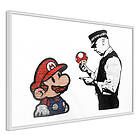Artgeist Poster Affisch Banksy Mushroom Picker A3-POprp0160l_brA