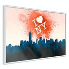 Artgeist Poster Affisch I Love NY A3-POprp0181l_brA