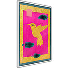 Artgeist Poster Affisch Golden Hummingbird A3-POprp0609l_brA