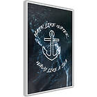 Artgeist Poster Affisch Hair like Water, Wavy a Sea A3-POprp1292l_brA