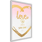 Artgeist Poster Affisch Love Is Where You Are A3-POprp1596l_brA