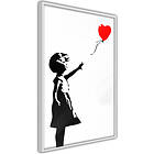 Artgeist Poster Affisch Little Girl with a Balloon A3-POprp0338l_brA