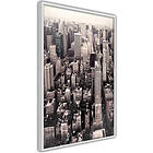 Artgeist Poster Affisch Manhattan In Sepia A3-POprp0633l_brA