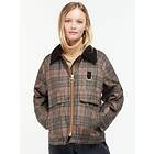 Barbour Tartan Eddleston Waxed Jacket (Femme)