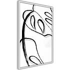 Artgeist Poster Affisch White Monstera A3-POprp1049l_brA