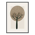Gallerix Poster Abstract Tree No3 3736-30x40