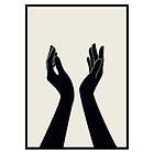 Gallerix Poster Abstract Hands 3031-21x30G