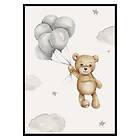 Gallerix Poster Balloons Teddy 3294-30x40