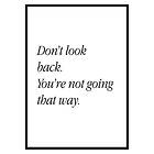 Gallerix Poster Don't Look Back 3469-21x30