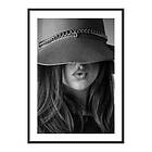 Gallerix Poster Girl With Hat 3854-50x70