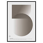 Gallerix Poster Graphical Number 5 2827-70x100