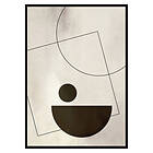 Gallerix Poster Geometric Design No1 2621-30x40