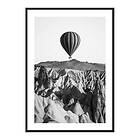 Gallerix Poster Hot Air Balloon B&W 3830-30x40