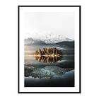 Gallerix Poster Lake By Mountains 4200-21x30