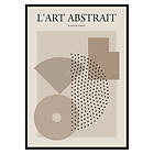 Gallerix Poster Lart Abstrait No1 2566-21x30G