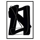 Gallerix Poster Noir Audacieux 3041-30x40