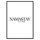 Gallerix Poster Namastay In Bed No2 3248-30x40