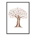 Gallerix Poster Painted Tree No2 4156-21x30