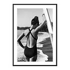Gallerix Poster Posing With Surfboard 3953-21x30