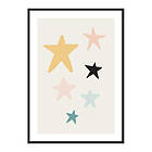 Gallerix Poster Playful Stars 4175-21x30G