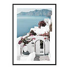 Gallerix Poster Santorini Village 3859-21x30