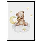 Gallerix Poster Teddy In The Sky 3298-21x30G