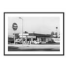 Gallerix Poster Vintage Petrol Station 3919-70x100