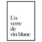 Gallerix Poster Vin Blanc 3207-21x30