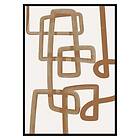 Gallerix Poster Watercolor Maze 3285-21x30