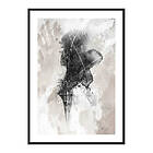 Gallerix Poster Watercolor Lines No1 3988-21x30G