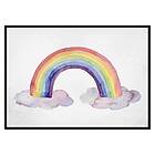 Gallerix Poster Watercolor Rainbow 3184-21x30G
