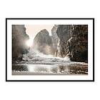 Gallerix Poster Waves Between Rocks 4207-21x30