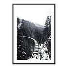 Gallerix Poster Winter Railroad 4330-21x30