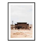 Gallerix Poster Wooden House In Desert 3629-30x40