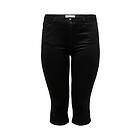 Only Carmakoma Augusta Skinny Fit High Waist Capri Jeans Svart 50 Kvinna