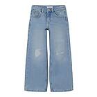 name it Rose Wide Fit Jeans Blå 12 Years Flicka