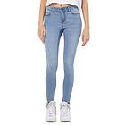 Noisy May Billie Skinny Fit Vi059lb Regular Waist Jeans Blå 32 / 32 Kvinna