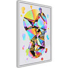 Artgeist Poster Affisch Rainbow Footprint A3-POprp0744l_brA